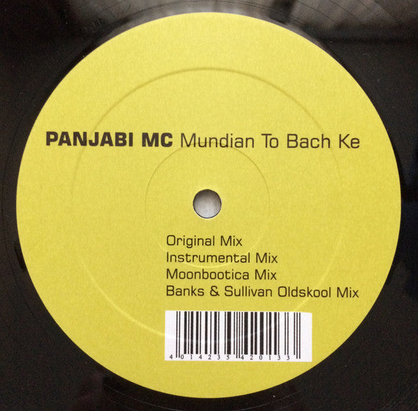 Panjabi MC – Mundian To Bach Ke – 12”