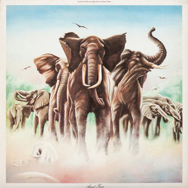 Elvis Costello & The Attractions – Armed Forces – LP foldout sleeve