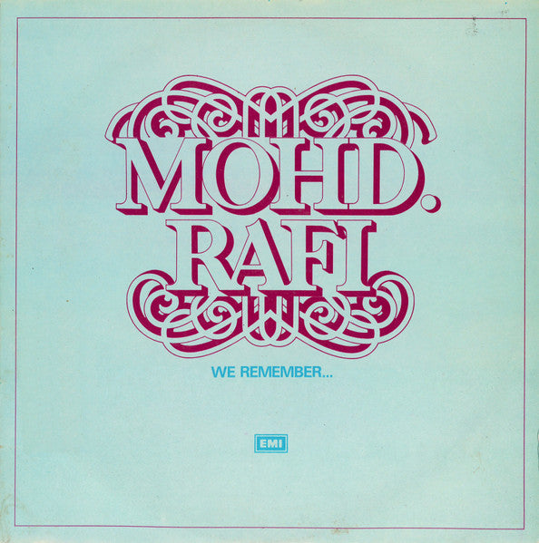 Mohammed Rafi – We Remember... – 2LP