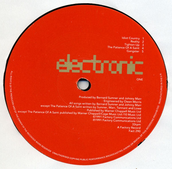 Electronic – Electronic – LP