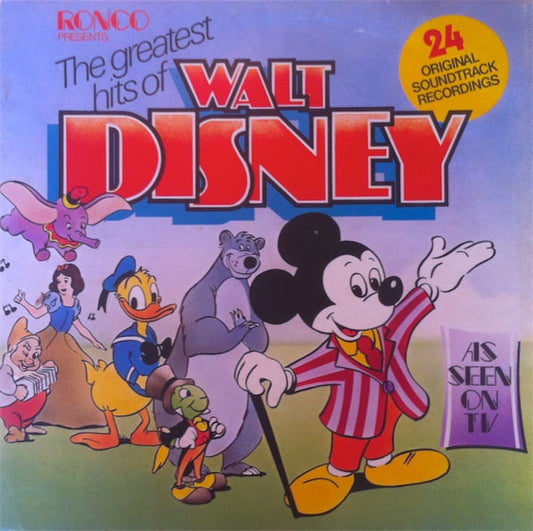 Various – The Greatest Hits of Walt Disney – LP