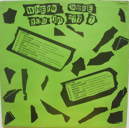 Sex Pistols – Where Were You In '77? – LP