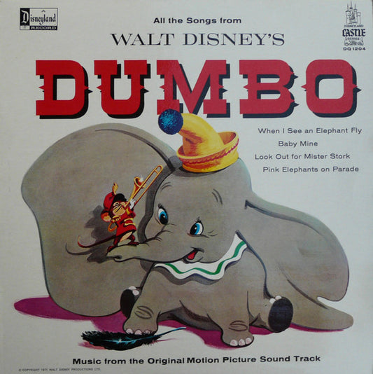Ned Washington, Frank Churchill, Oliver Wallace – Walt Disney's Dumbo – LP