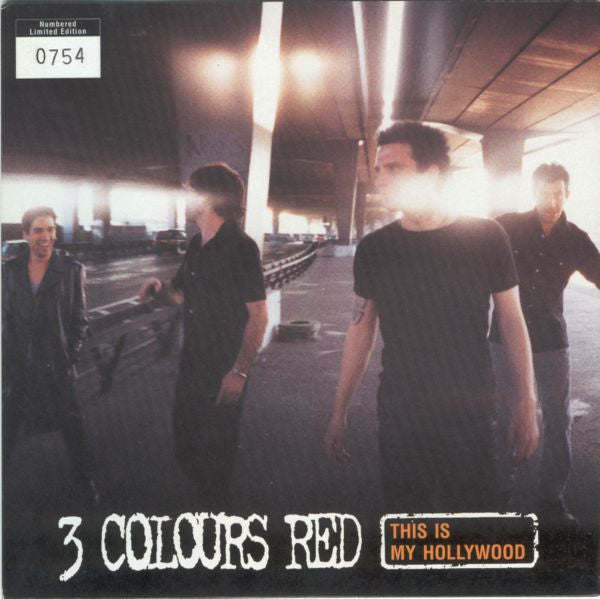 3 Colours Red – This Is My Hollywood – 7” limited edition