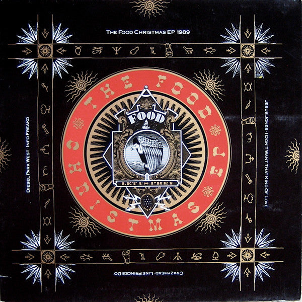 Jesus Jones, Crazyhead, Diesel Park West – The Food Christmas EP 1989 – 12" EP