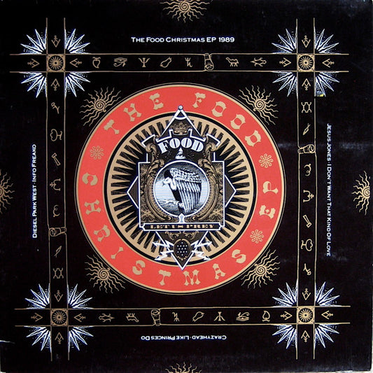 Jesus Jones, Crazyhead, Diesel Park West – The Food Christmas EP 1989 – 12" EP