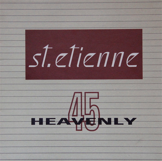 Saint Etienne – Only Love Can Break Your Heart / Filthy 12"