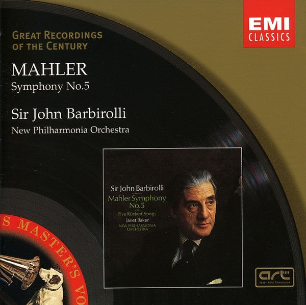 Gustav Mahler, New Philharmonia Orchestra, Sir John Barbirolli – Symphony No.5 – CD