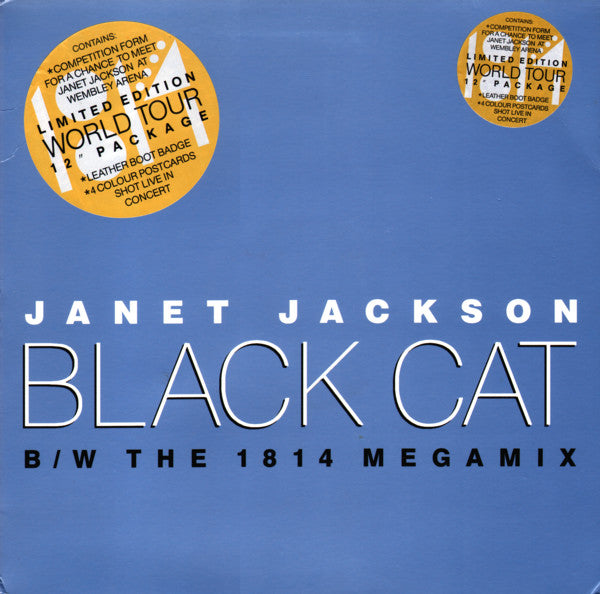 Janet Jackson – Black Cat – 12" limited edition