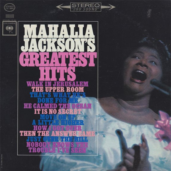 Mahalia Jackson – Mahalia Jackson's Greatest Hits – LP