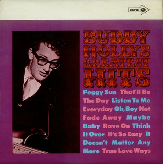 Buddy Holly – Buddy Holly's Greatest Hits – LP