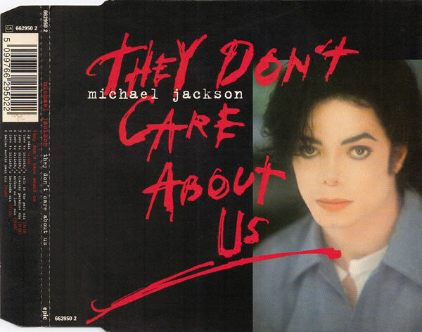 Michael Jackson – They Don't Care About Us – CD single
