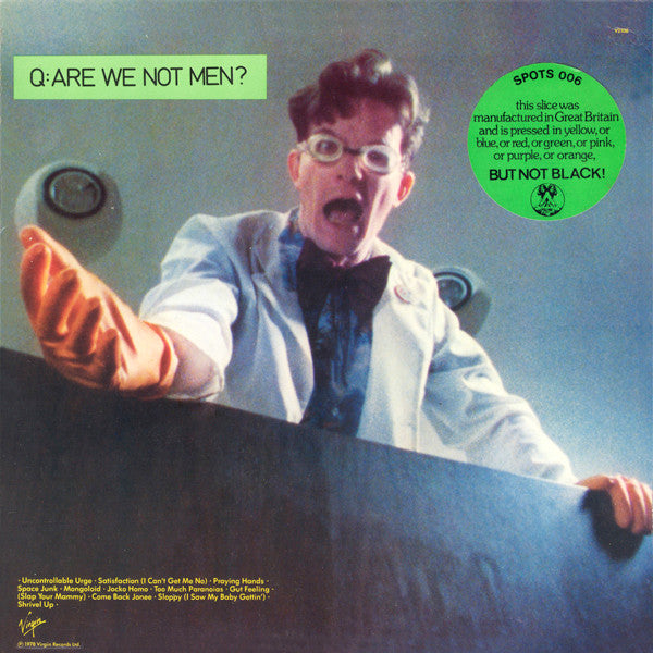 Devo – Q: Are We Not Men? A: We Are Devo! – LP red vinyl