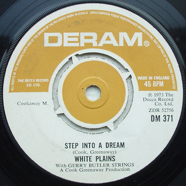 White Plains – Step Into a Dream – 7”