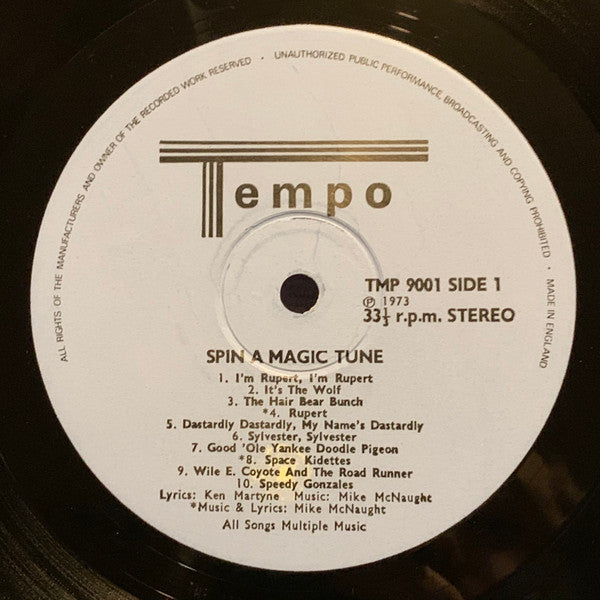 Mike McNaught – Spin A Magic Tune – LP