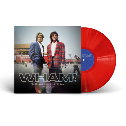 Wham! – 10 Days in China - The Live EP – 12" red vinyl – out 4 December