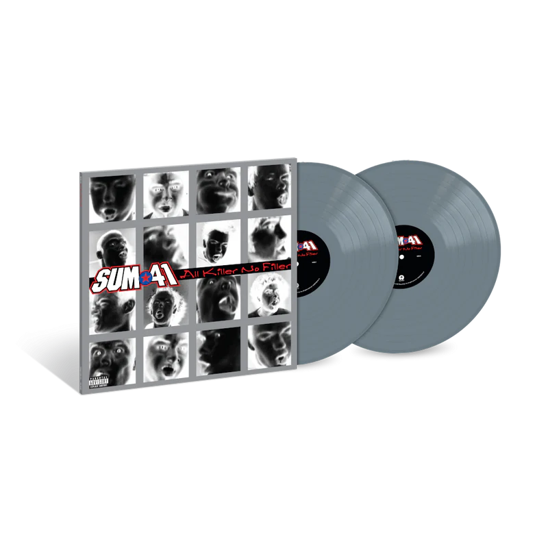 Sum 41 – All Killer No Filler (25th Anniversary – glow in the dark cover) – 2LP silver