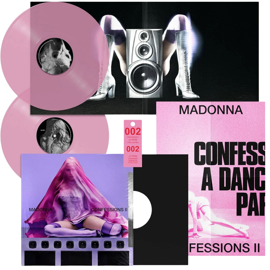 Madonna – Confessions II – 16-track 2LP pink vinyl