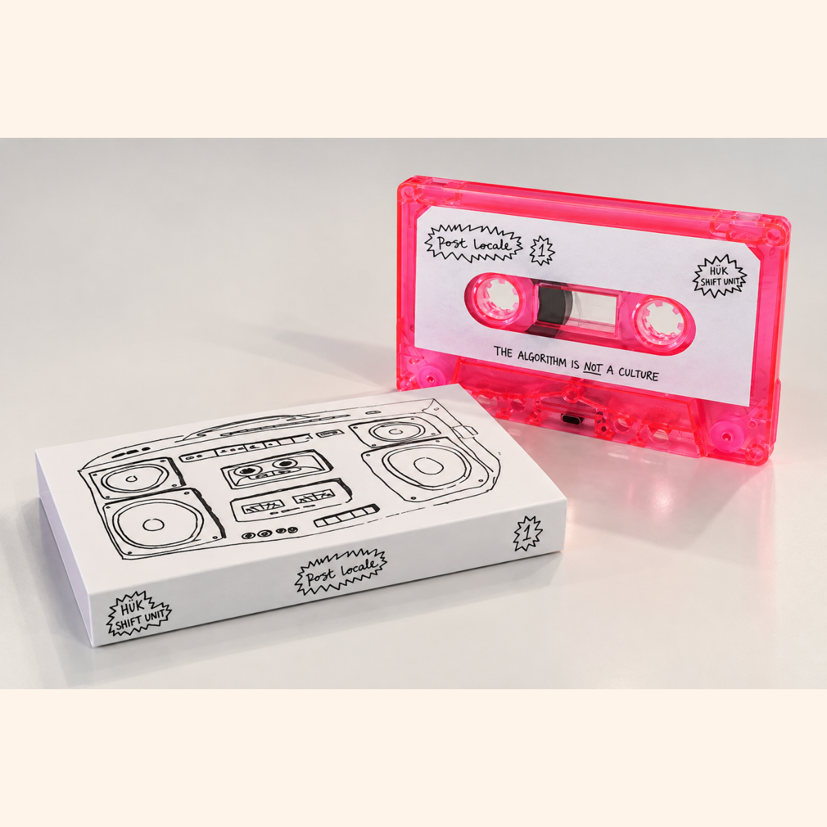 Hük, Shift Unit – Post Locale Label Sampler No.1 – Cassette