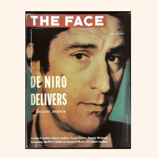 The Face – No. 92 December 1987 (Robert De Niro)