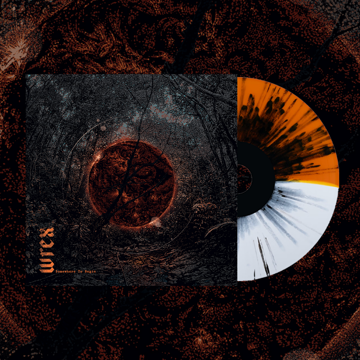 WREX – Somewhere to Begin – LP splatter vinyl