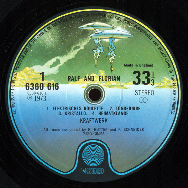 Kraftwerk – Ralf and Florian – LP – Dream Street Records