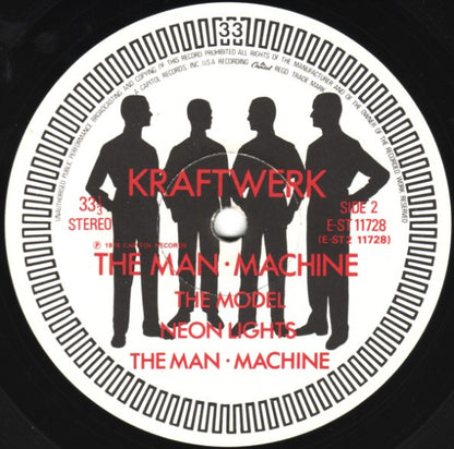 Kraftwerk – The Man • Machine – LP (1978 UK pressing)