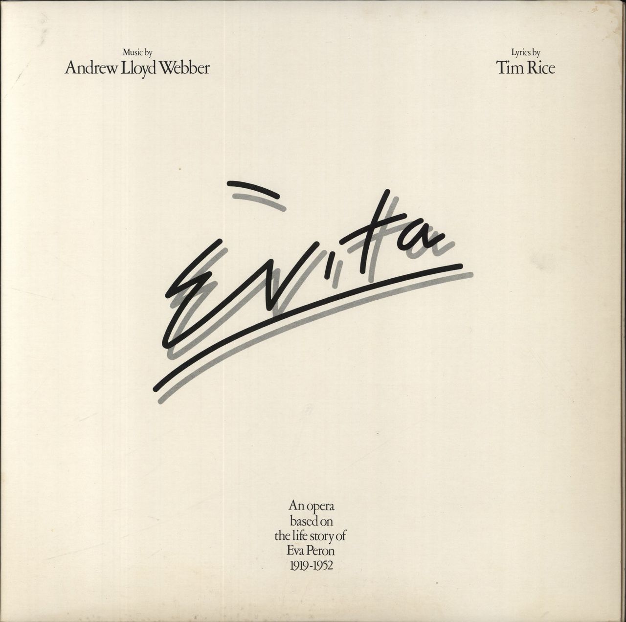 Andrew Lloyd Webber, Tim Rice – Evita