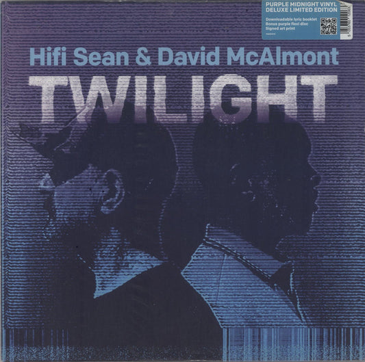 Hifi Sean, David McAlmont – Twilight – LP purple vinyl + 7" flexidisc