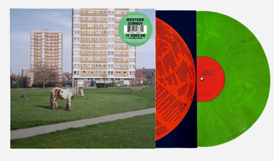 Westside Cowboy – It Goes On – LP green recycled vinyl