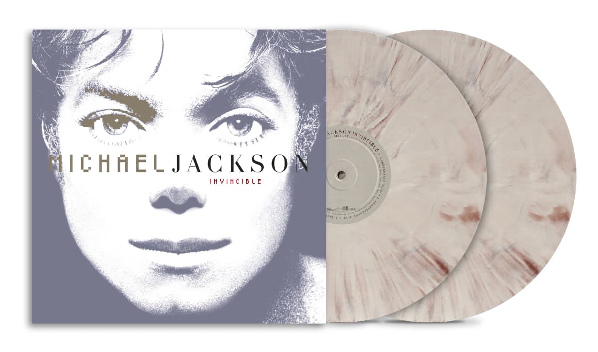 Michael Jackson – Invincible (National Album Day 2026) – 2LP stone grey vinyl