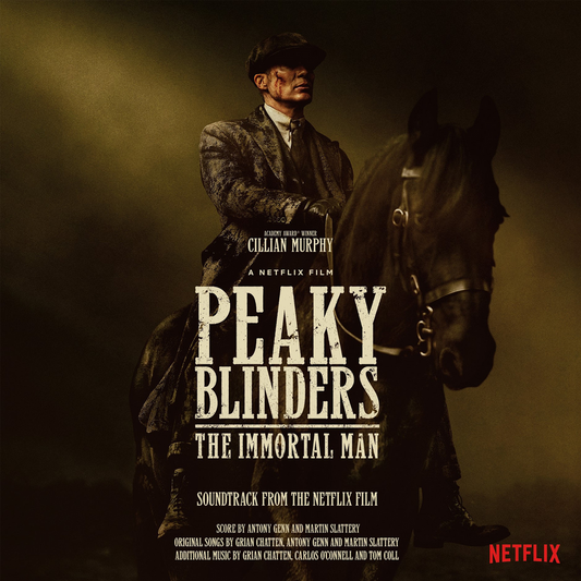 Antony Genn & Martin Slattery – Peaky Blinders: The Immortal Man (Original Soundtrack) – 2LP smoked marble vinyl