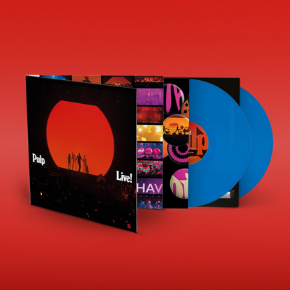 Pulp – Live! – 2LP blue vinyl
