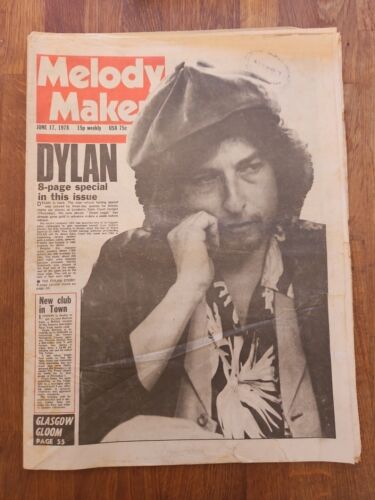 Melody Maker – 17 June 1978 (Bob Dylan)