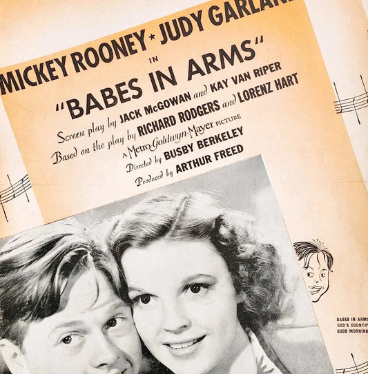 Mickey Rooney and Judy Garland – Babes In Arms